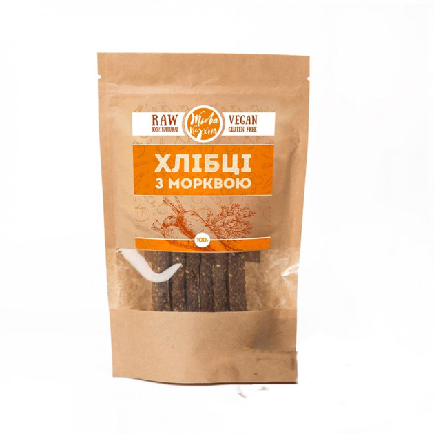 Хлібці З морквою 100г